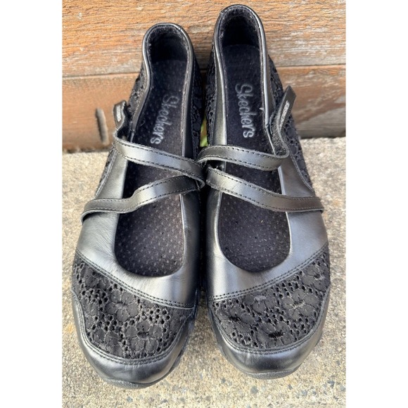 Skechers Shoes - SKECHERS Mary Jane 21687 Black Casual Active Shoes Womens Size US 6.5 EU 36.5